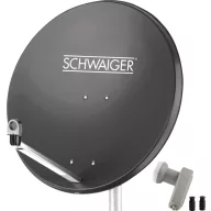   Schwaiger SPI9961SET2 SAT berendezés vevő nélkül Résztvevők száma: 2 80 cm