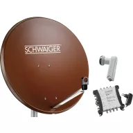   Schwaiger SPI9962SET6 SAT berendezés vevő nélkül Résztvevők száma: 8 80 cm