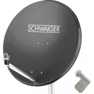   Schwaiger SPI9961SET9 SAT berendezés vevő nélkül Résztvevők száma: 4 80 cm
