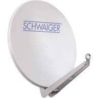   Schwaiger SPI085 SAT antenna 85 cm Reflektor anyaga: Alumínium Világosszürke