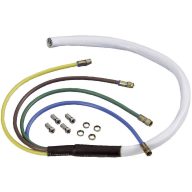   Wittenberg Antennen SAT Csatlakozókábel [4x F dugó - 1x F dugó] 16.00 m 100 dB Fehér