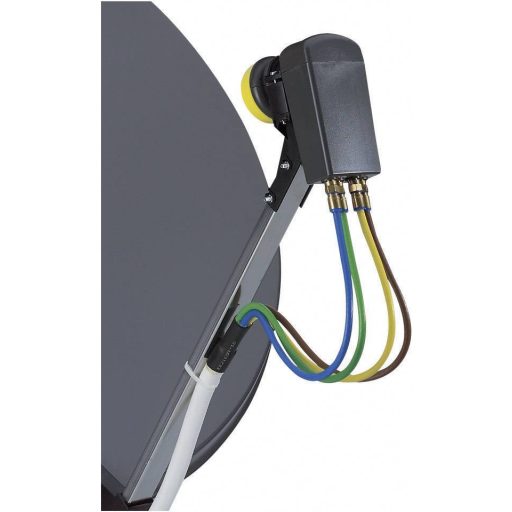 Wittenberg Antennen SAT Csatlakozókábel [4x F dugó - 1x F dugó] 16.00 m 100 dB Fehér