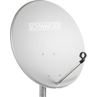   Schwaiger SPI440.0 SAT antenna 42 cm Reflektor anyaga: Acél Világosszürke
