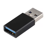 GIGAPACK Adapter USB 3.0 aljzat - USB 3.0, OTG, FEKETE