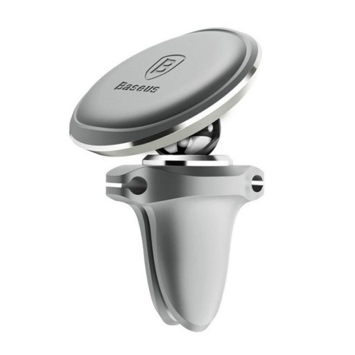 BASEUS autós tartó szellőzőre, 360°, EZÜST