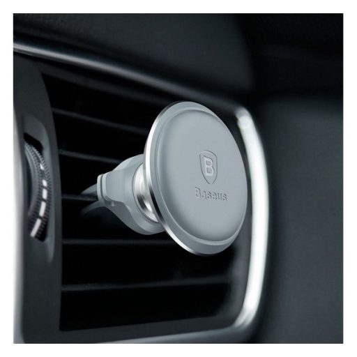BASEUS autós tartó szellőzőre, 360°, EZÜST