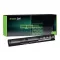 GREEN CELL akku 14.4V/2200mAh, HP ProBook 450 G3 455 G3 470 G3 kompatibilis, FEKETE