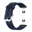 Huawei Watch Fit GIGAPACK pótszíj egyedi méret, fém csat, SÖTÉTKÉK