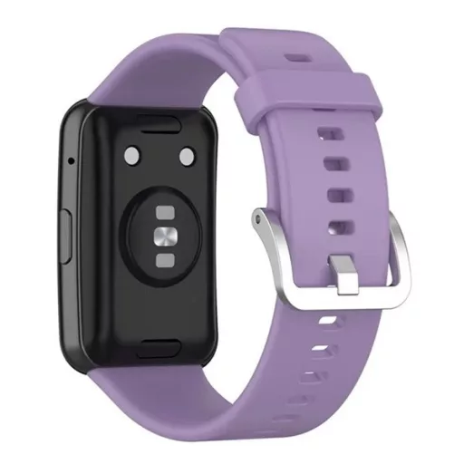 Huawei Watch Fit GIGAPACK pótszíj egyedi méret, szilikon, LILA