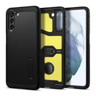   Samsung S21 SPIGEN TOUGH ARMOR szilikon telefonvédő ütésállóság, kitámasztó, FEKETE