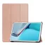 Huawei MatePad 11 WIFI GIGAPACK tok álló, bőr hatású aktív FLIP, asztali tartó, ROZÉARANY