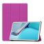 Huawei MatePad 11 WIFI GIGAPACK tok álló, bőr hatású aktív FLIP, asztali tartó, LILA