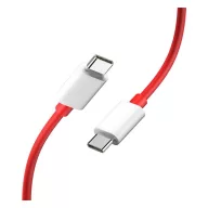 ONEPLUS WARP adatkábel Type-C - Type-C, 150cm, PIROS