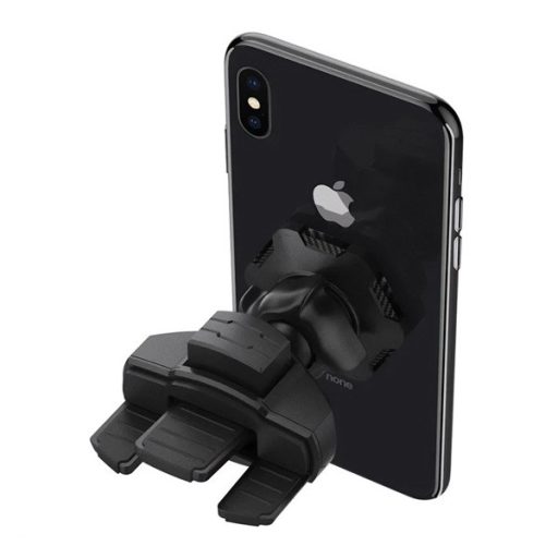 SPIGEN QS24 autós tartó szellőzőre, 360°, FEKETE