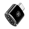 BASEUS adapter USB aljzat - Type-C, OTG, FEKETE