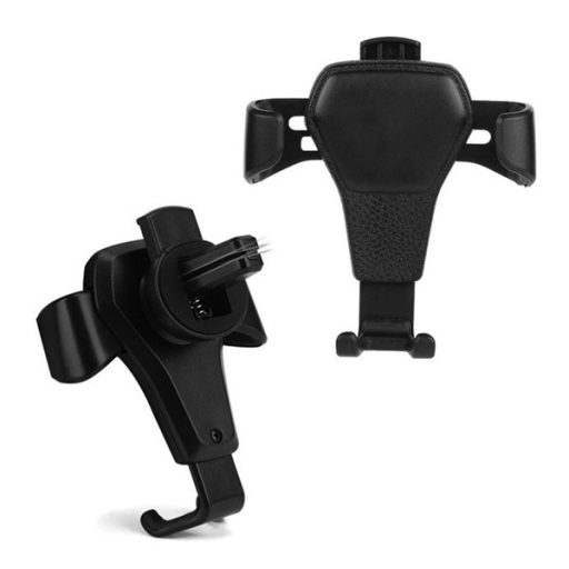 GIGAPACK Autós tartó szellőzőre, 4.7-6" méret, FEKETE