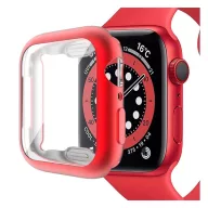   Apple Watch Series 7 45mm GIGAPACK Szilikon keret ütésálló PIROS