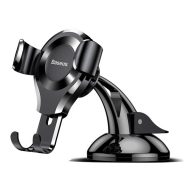   BASEUS OSCULUM autós tartó műszerfalra, 63-85mm széles, FEKETE