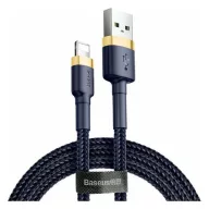   iPhone 14 Plus / 14 Pro Max / 14 Pro BASEUS CAFULE adatkábel USB - lightning, 100cm, SÖTÉTKÉK