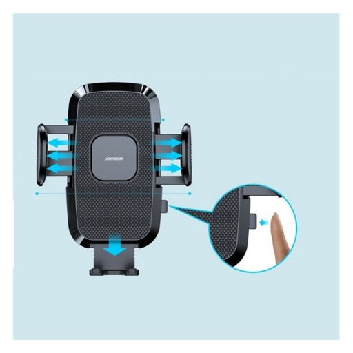 JOYROOM autós tartó műszerfalra, 4.7-6.9" méret, FEKETE