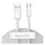 BASEUS adatkábel 2db USB - Type-C, 150cm, FEHÉR