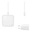 SAMSUNG asztali töltő 15W, wireless + hálózati töltő, FEHÉR
