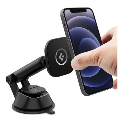 SPIGEN ONETAP autós tartó műszerfalra, mágneses, FEKETE