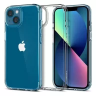   iPhone 13 SPIGEN ULTRA HYBRID műanyag telefonvédő ütésállóság, légpárnás keret, ÁTLÁTSZÓ