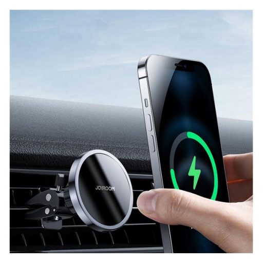 JOYROOM autós tartó szellőzőre, mágneses, FEKETE