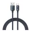BASEUS CRYSTAL SHINE adatkábel USB - Type-C, 200cm, FEKETE