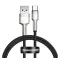 BASEUS CAFULE adatkábel USB - Type-C, 100cm, FEKETE