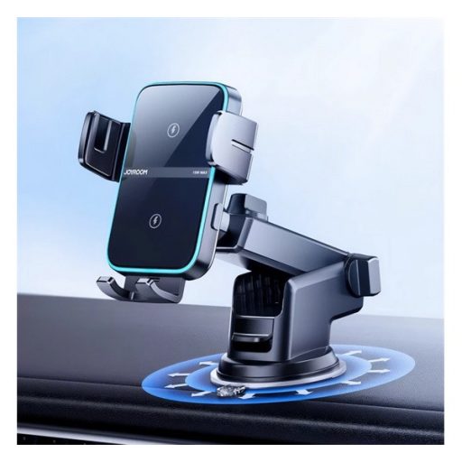 JOYROOM autós tartó műszerfalra, 4-7" méret, FEKETE