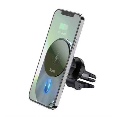 HOCO CA91 autós tartó szellőzőre, mágneses, SÖTÉTSZÜRKE