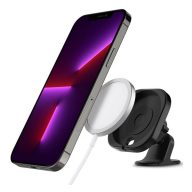 SPIGEN MAG FIT autós tartó öntapadó, mágneses, FEKETE