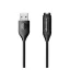 Garmin Vivomove 5 / Lily 2 Classic / Lily 2 NILLKIN töltőkábel USB - Garmin, 100cm, FEKETE