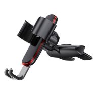   BASEUS METAL AGE autós tartó CD lejátszóba, 65-90mm széles, FEKETE