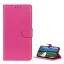 Motorola Edge 30 GIGAPACK Tok álló, bőr hatású FLIP, prémium, MAGENTA