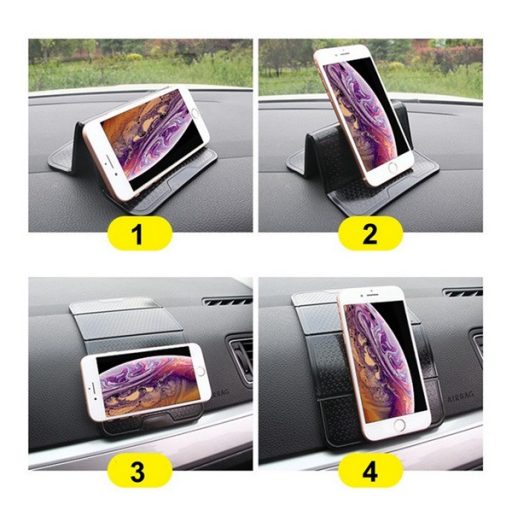 GIGAPACK autós tartó csúszásgátló, 205x118mm, FEKETE