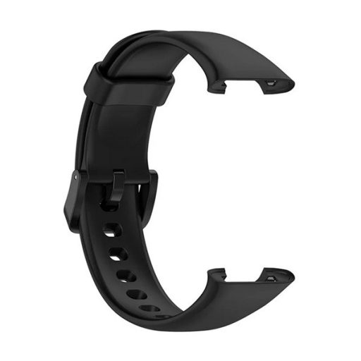 Xiaomi Mi Band 7 Pro GIGAPACK pótszíj egyedi méret, szilikon, FEKETE