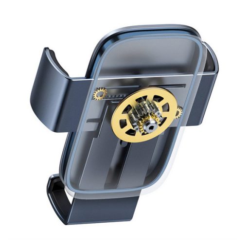 BASEUS METAL AGE II autós tartó szellőzőre, 4.7-6.7" méret, SÖTÉTSZÜRKE