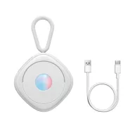 BASEUS HEYO rejtett kamera kereső Type-C kábel FEHÉR