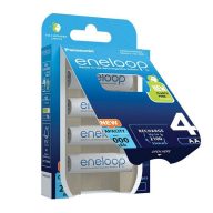 PANASONIC ENELOOP elem AA, újratölthető, 4db/csomag