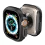 Apple Watch Ultra 3 49mm / Ultra 2 49mm / Ultra 49mm SPIGEN THIN FIT műanyag óra keret ütésállóság FEKETE