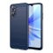 Oppo A17 GIGAPACK szilikon telefonvédő ütésállóság, karbon minta, SÖTÉTKÉK