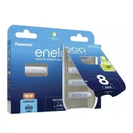 PANASONIC ENELOOP elem AAA, újratölthető, 8db/csomag
