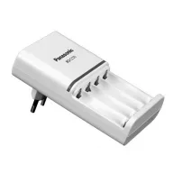   PANASONIC ENELOOP akkutöltő 240V, intelligens töltés funkció, FEHÉR