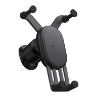   BASEUS autós tartó szellőzőre, 5.4-6.7" méret, FEKETE