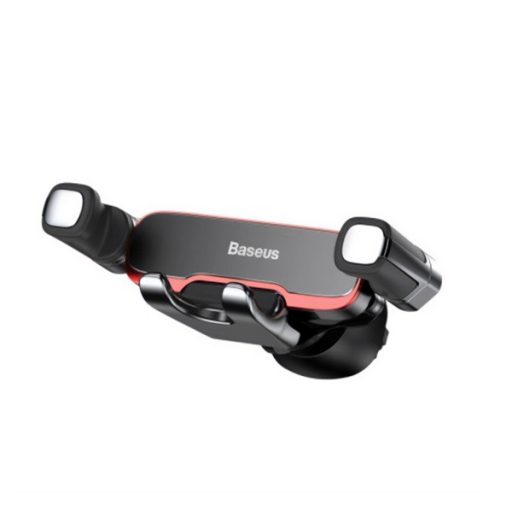 BASEUS autós tartó szellőzőre, 4.7-6.5" méret, FEKETE