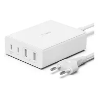   BELKIN BOOST CHARGE PRO hálózati elosztó 2 USB+2 Type-C aljzat 108W, GaN, FEHÉR