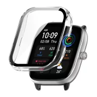   Amazfit GTS 4 Mini GIGAPACK Műanyag keret ütésálló + kijelzővédő üveg ÁTLÁTSZÓ